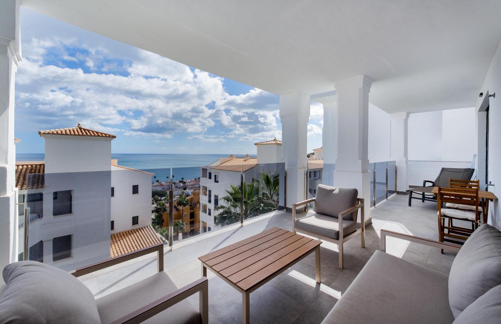 Luxurious Apartment With Sea Views Blue Suites B2-103 Manilva Exteriér fotografie